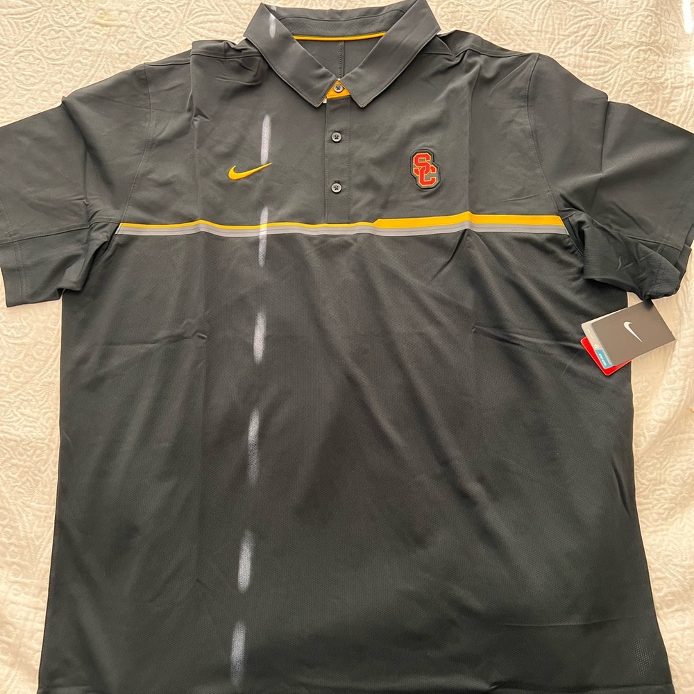 Nike USC DriFit Polo XXL